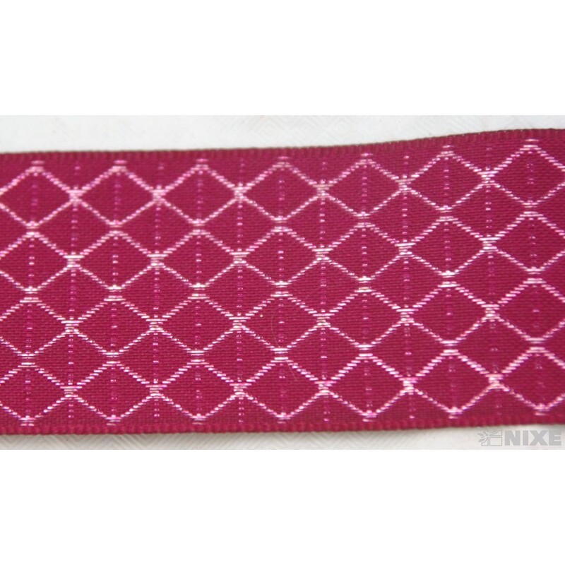 PLÁTNOVÁ STUHA 40mmx25m*BORDOVÁ 036642