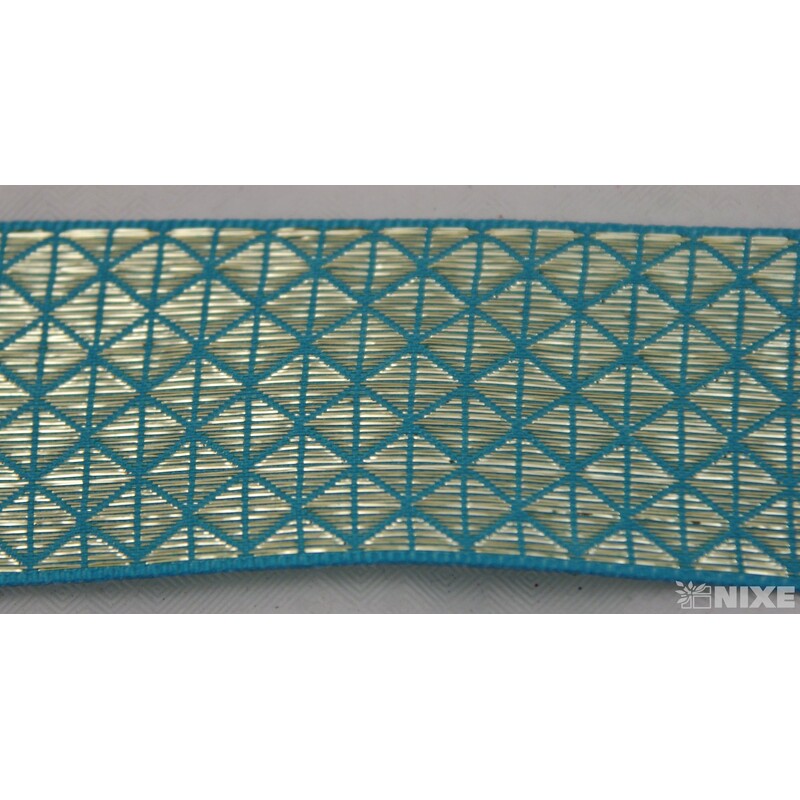 PLÁTNOVÁ STUHA 40mmx25m*TYRKYSOVÁ 036432