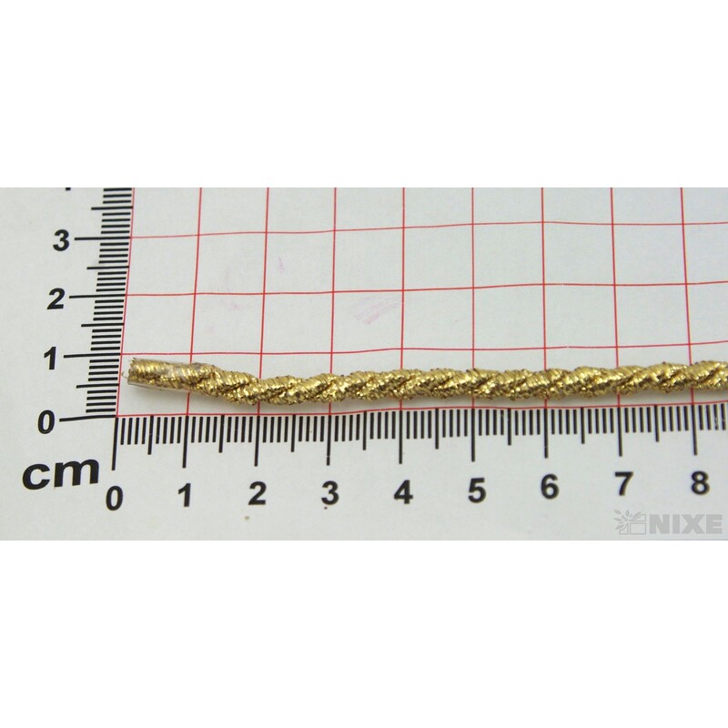 ŠŇŮRA LUREX 04mmx25m*ZLATÁ 195126