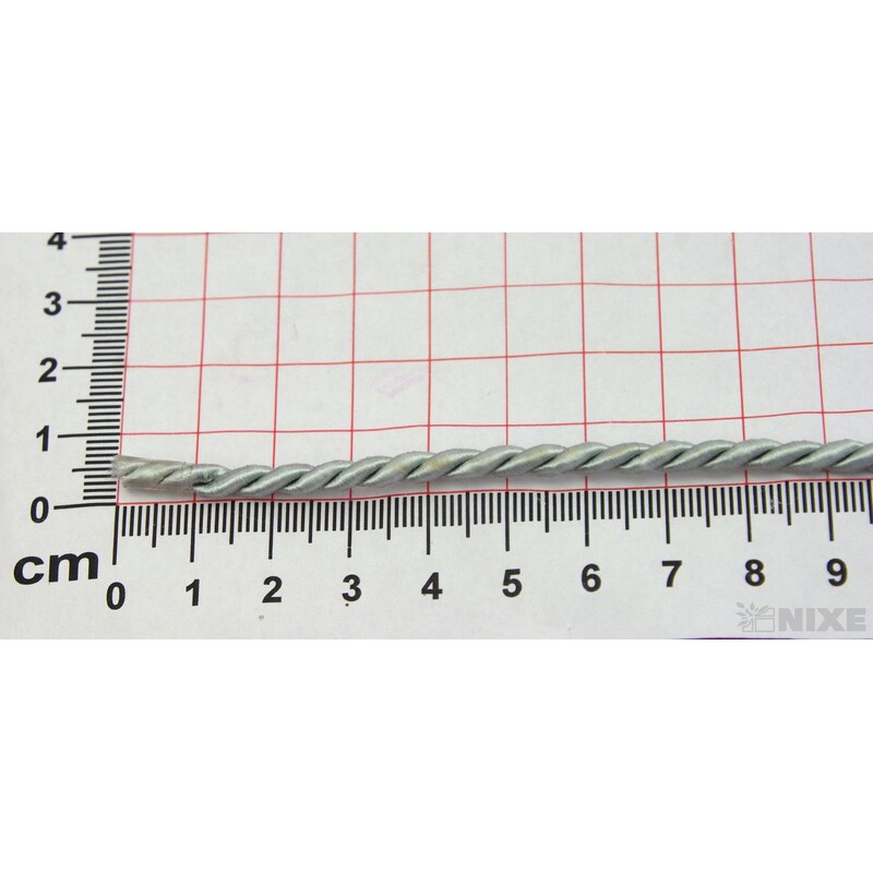ŠŇŮRA 04mmx25m*ŠEDÁ SV. 194127