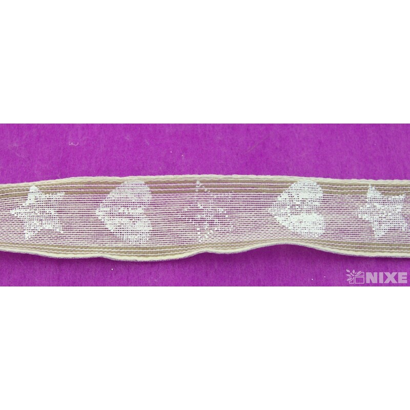 CELINA 66272 25mmx20m*KRÉMOVÁ+BÍLÁ 101