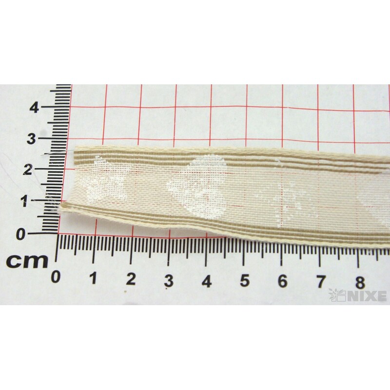 CELINA 66272 25mmx20m*KRÉMOVÁ+BÍLÁ 101