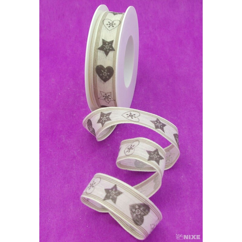 CELINA 66272 25mmx20m*KRÉMOVÁ+HNĚDÁ 161