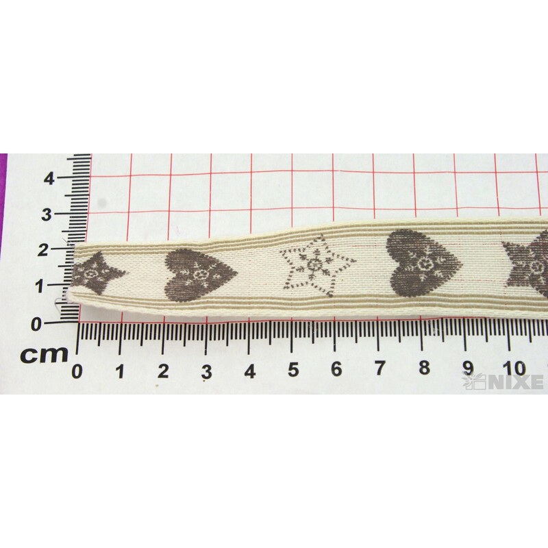 CELINA 66272 25mmx20m*KRÉMOVÁ+HNĚDÁ 161