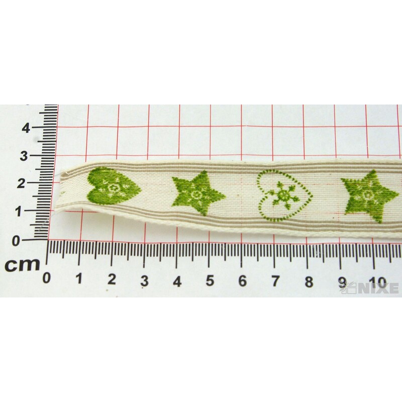 CELINA 66272 25mmx20m*KRÉMOVÁ+ZELENÁ 857