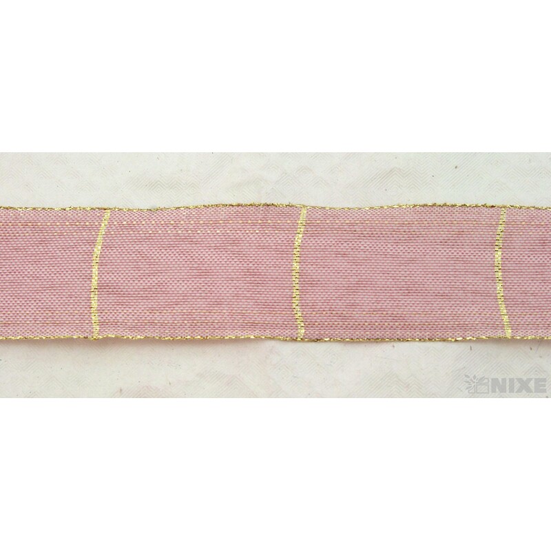 ROSALINE 1184 40mmx20m*RŮŽOVÁ+ZLATÁ 116