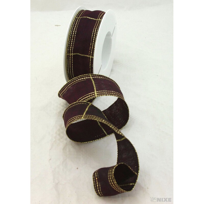 ROSALINE 1184 40mmx20m*BORDOVÁ+ZLATÁ 139