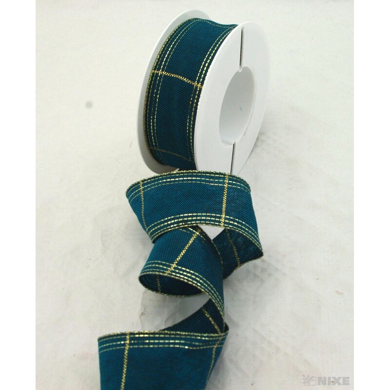 ROSALINE 1184 40mmx20m*MODRÁ+ZLATÁ 170