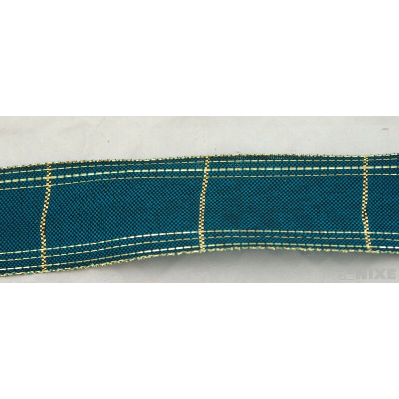 ROSALINE 1184 40mmx20m*MODRÁ+ZLATÁ 170