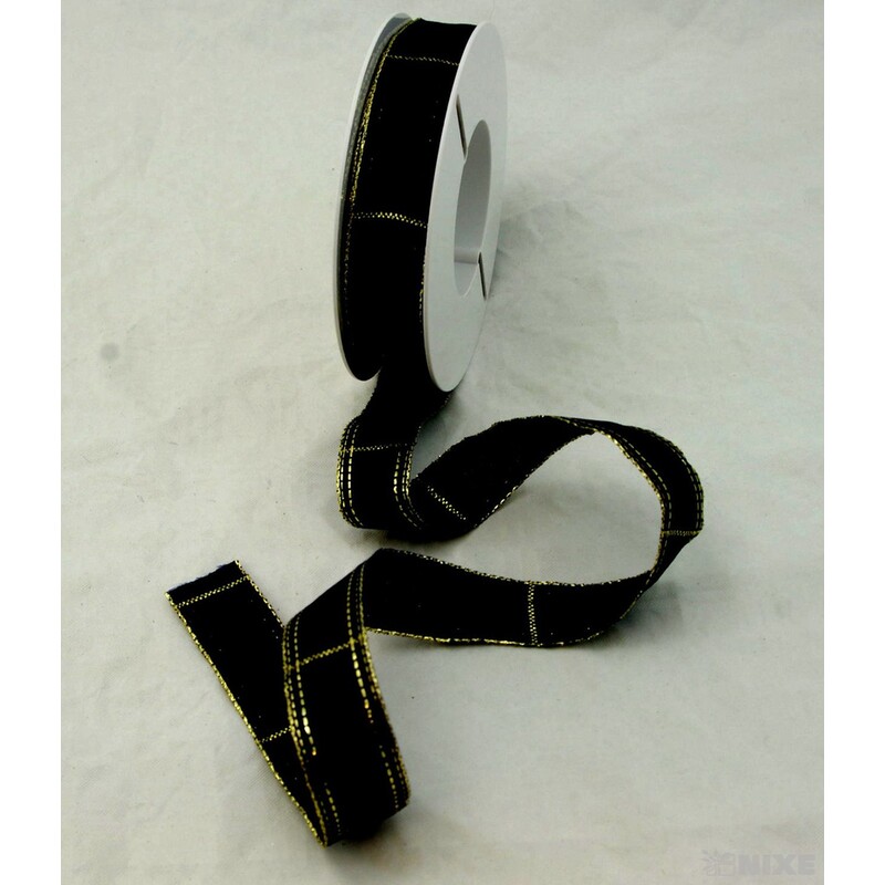 ROSALINE 1184 25mmx20m*MODRÁ TM.+ZLATÁ 120