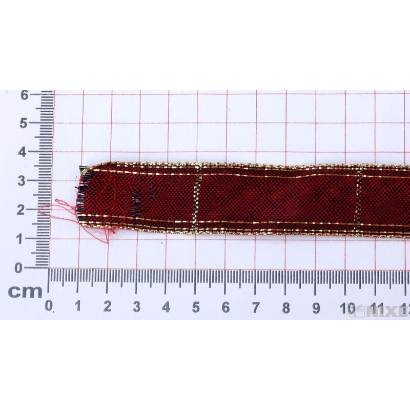 ROSALINE 1184 25mmx20m*ČERVENÁ+ZLATÁ 151