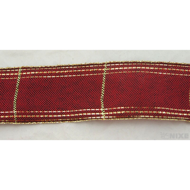 ROSALINE 1184 40mmx20m*ČERVENÁ+ZLATÁ 151