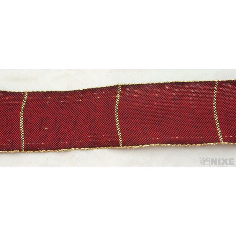 ROSALINE 1184 40mmx20m*ČERVENÁ+ZLATÁ 151