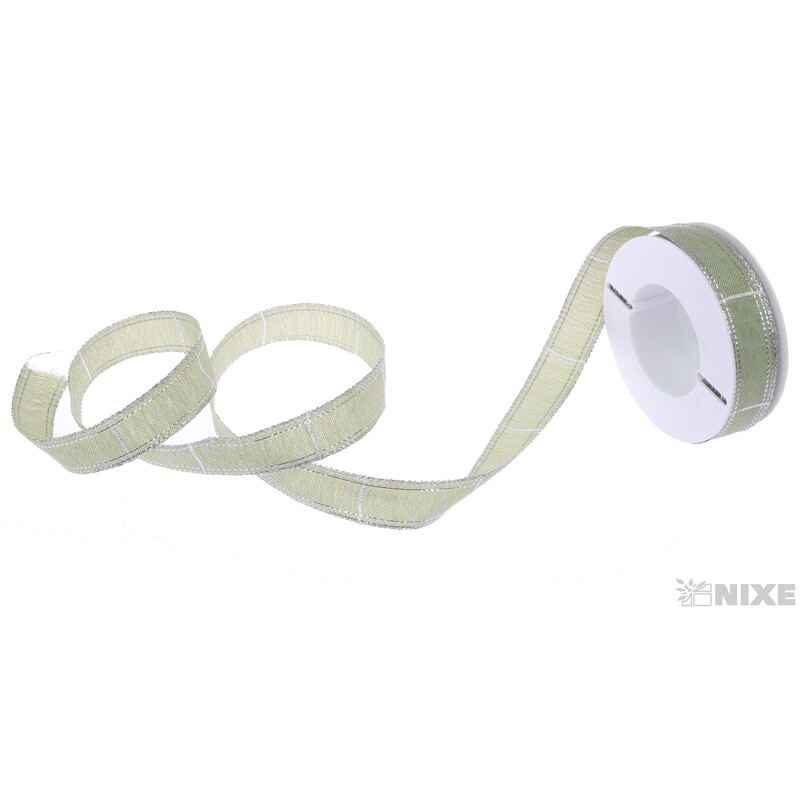 ROSALINE 1184 25mmx20m*ZELENÁ+STŘÍBRNÁ 209