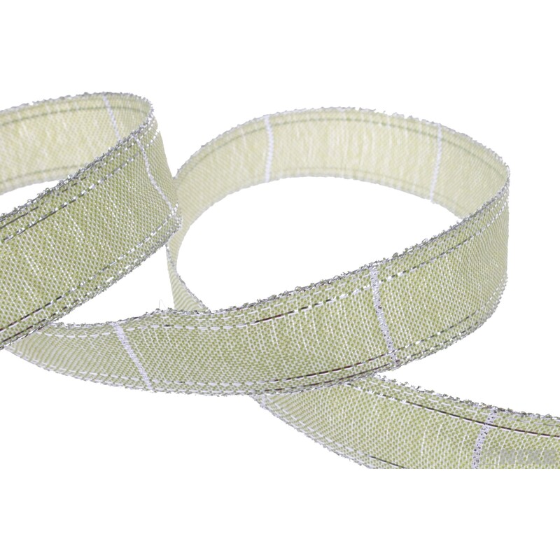 ROSALINE 1184 25mmx20m*ZELENÁ+STŘÍBRNÁ 209