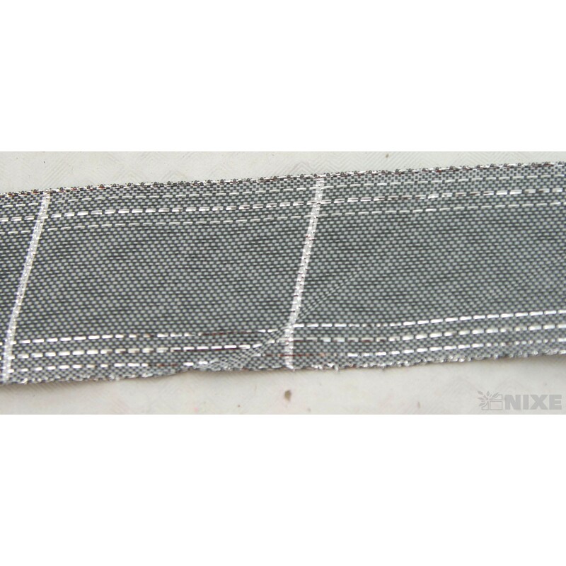 ROSALINE 1184 40mmx20m*ŠEDÁ+STŘÍBRNÁ 227