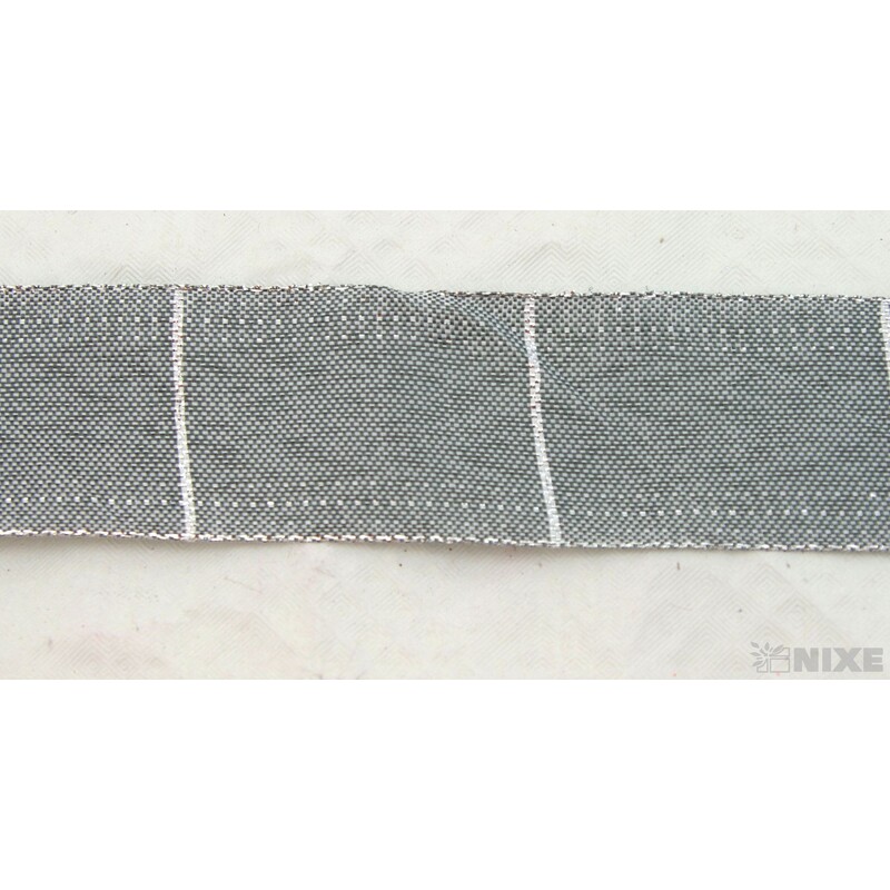 ROSALINE 1184 40mmx20m*ŠEDÁ+STŘÍBRNÁ 227