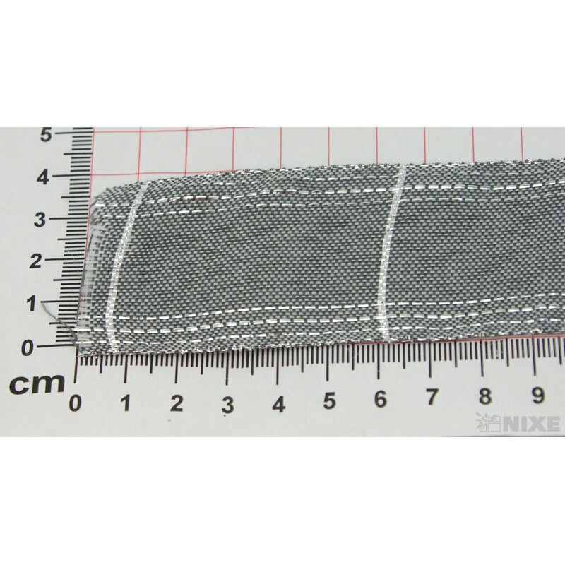 ROSALINE 1184 40mmx20m*ŠEDÁ+STŘÍBRNÁ 227