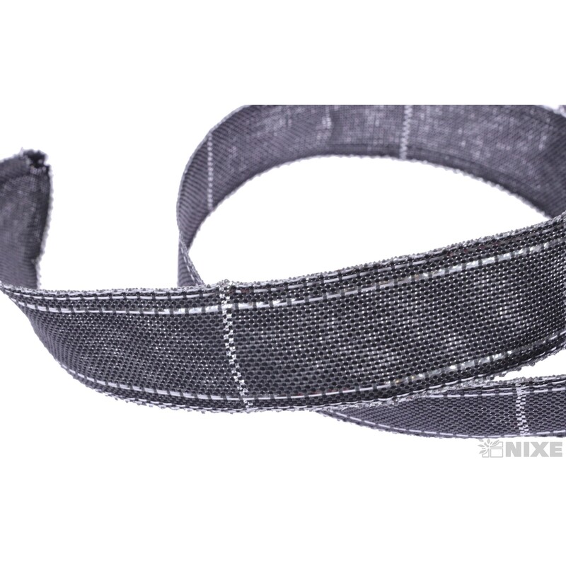 ROSALINE 1184 25mmx20m*ČERNÁ+STŘÍBRNÁ 228