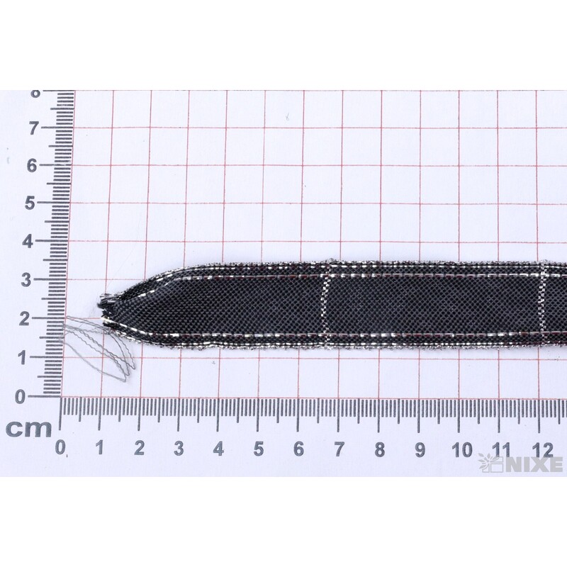 ROSALINE 1184 25mmx20m*ČERNÁ+STŘÍBRNÁ 228