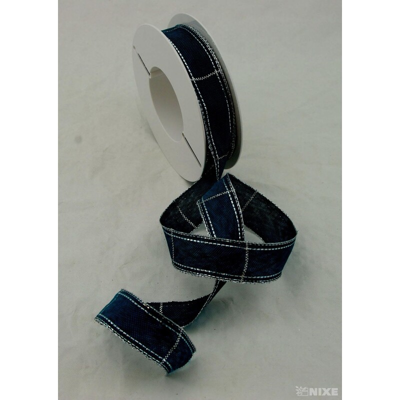 ROSALINE 1184 25mmx20m*TYRKYSOVÁ+STŘÍBRNÁ 270