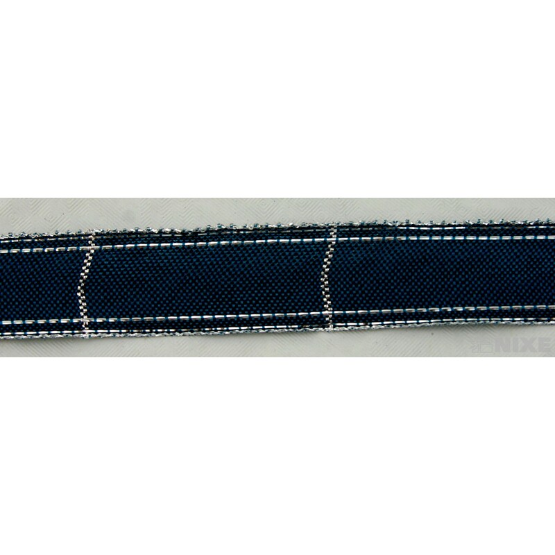 ROSALINE 1184 25mmx20m*TYRKYSOVÁ+STŘÍBRNÁ 270