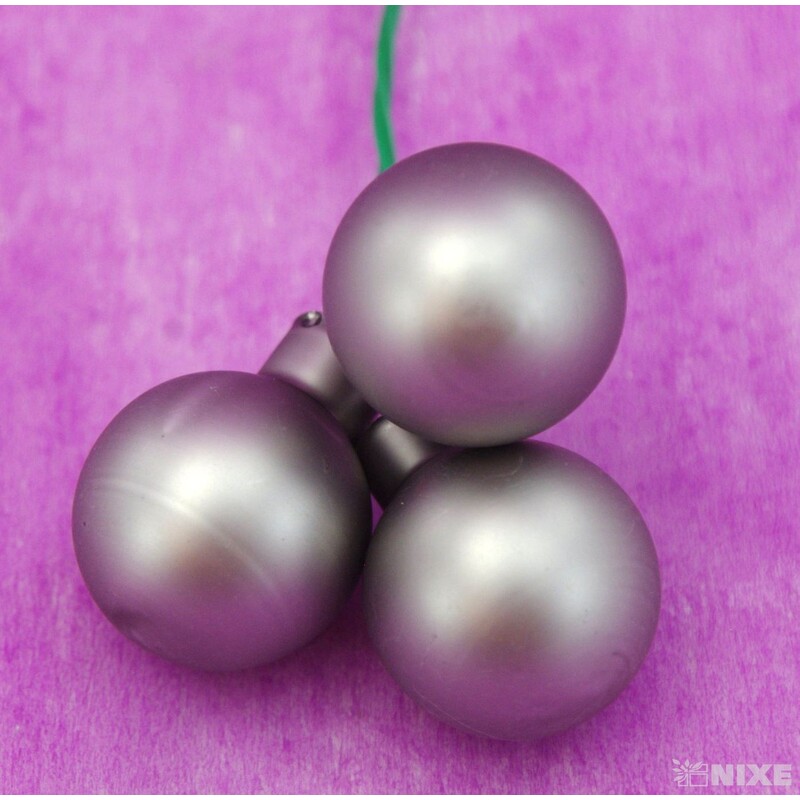 KOULE NA DR. 2,5x10,5cm 144ks*ŠEDÁ