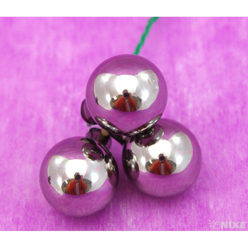 KOULE NA DR. 2,5x10,5cm 144ks*ŠEDÁ