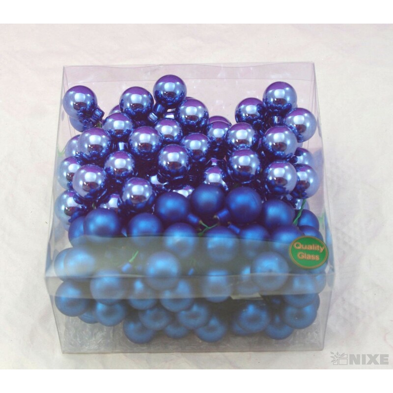 KOULE NA DR. 2,5x10,5cm 144ks*MODRÁ