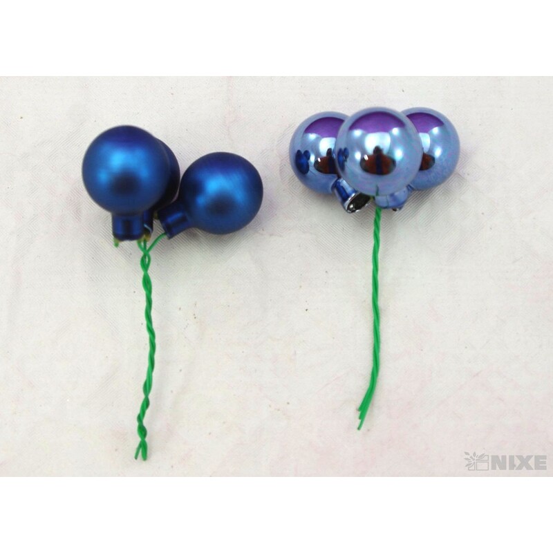 KOULE NA DR. 2,5x10,5cm 144ks*MODRÁ