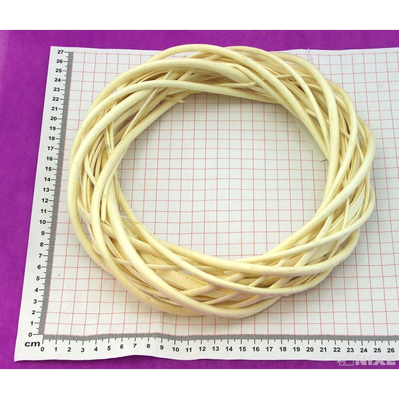 VĚNEC PROUTĚNÝ 25cm*PŘÍRODNÍ