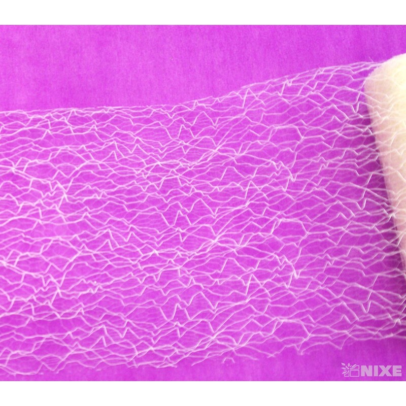 SPIDER ORGANZA 12cmx8m*KRÉMOVÁ