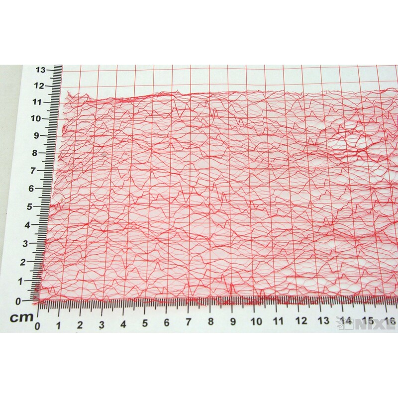 SPIDER ORGANZA 12cmx8m*ČERVENÁ