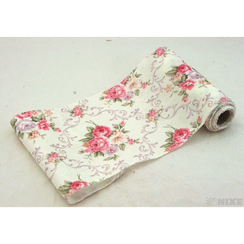 STUHA VINTAGE 160mmx5yd KVĚT*RŮŽOVÁ