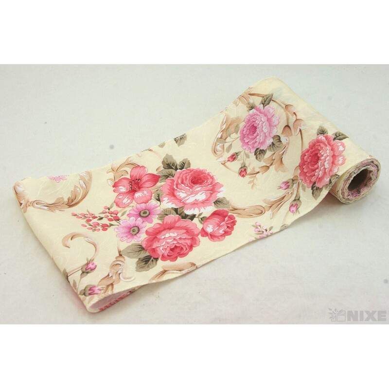 STUHA VINTAGE 160mmx5yd KVĚT*RŮŽOVÁ