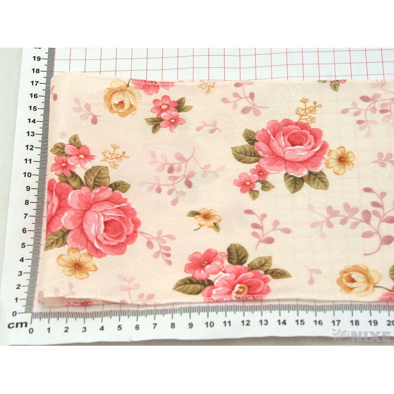STUHA VINTAGE 160mmx5yd KVĚT*RŮŽOVÁ