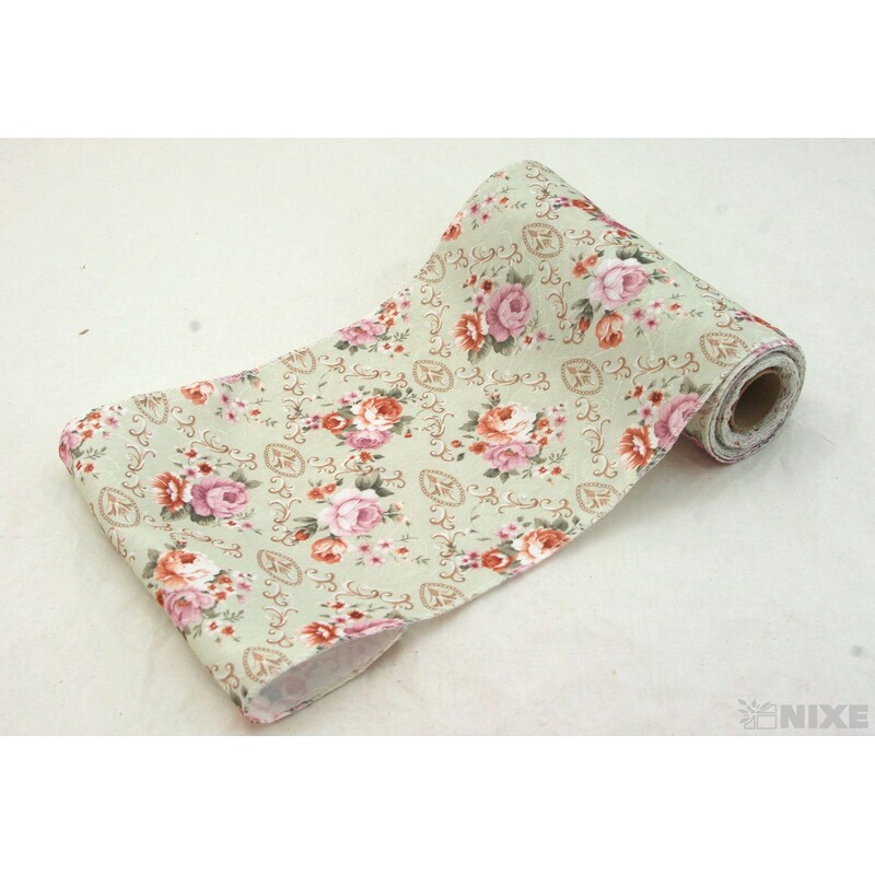 STUHA VINTAGE 160mmx5yd KVĚT*RŮŽOVÁ