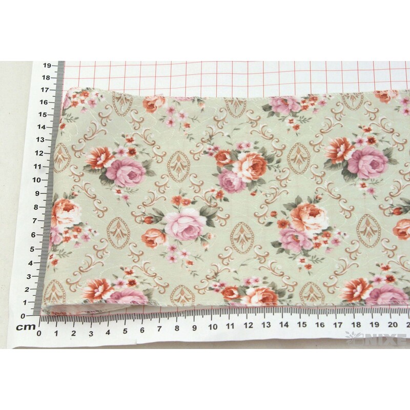 STUHA VINTAGE 160mmx5yd KVĚT*RŮŽOVÁ