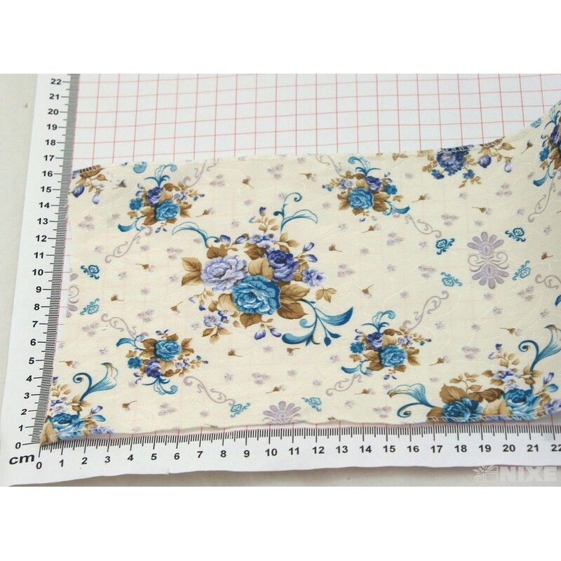 STUHA VINTAGE 160mmx5yd KVĚT*MODRÁ