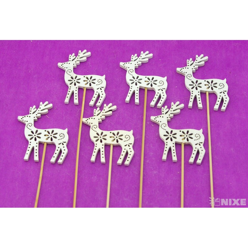 ZÁPICH JELEN 8x30x7cm 6ks*BÍLÁ