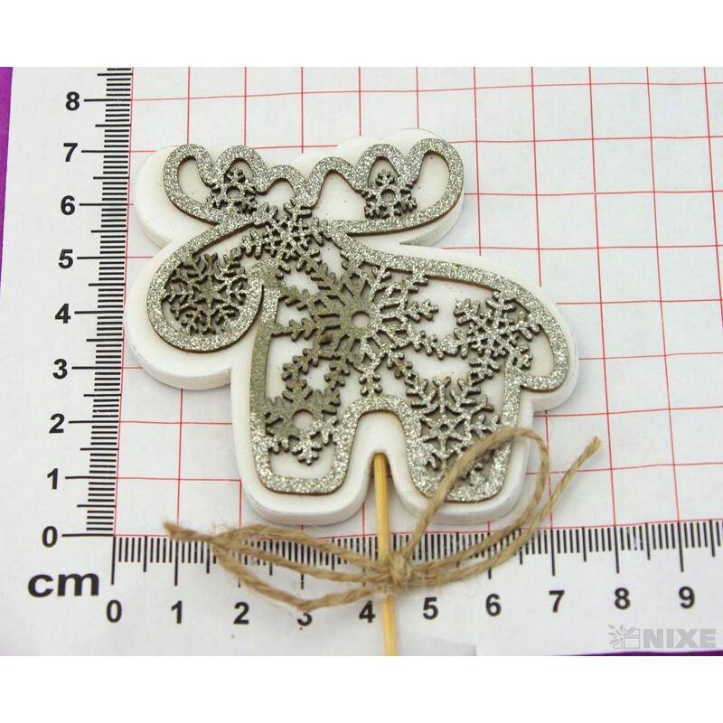 ZÁPICH SOB 7,5x26x7cm 6ks*STŘÍBRNÁ