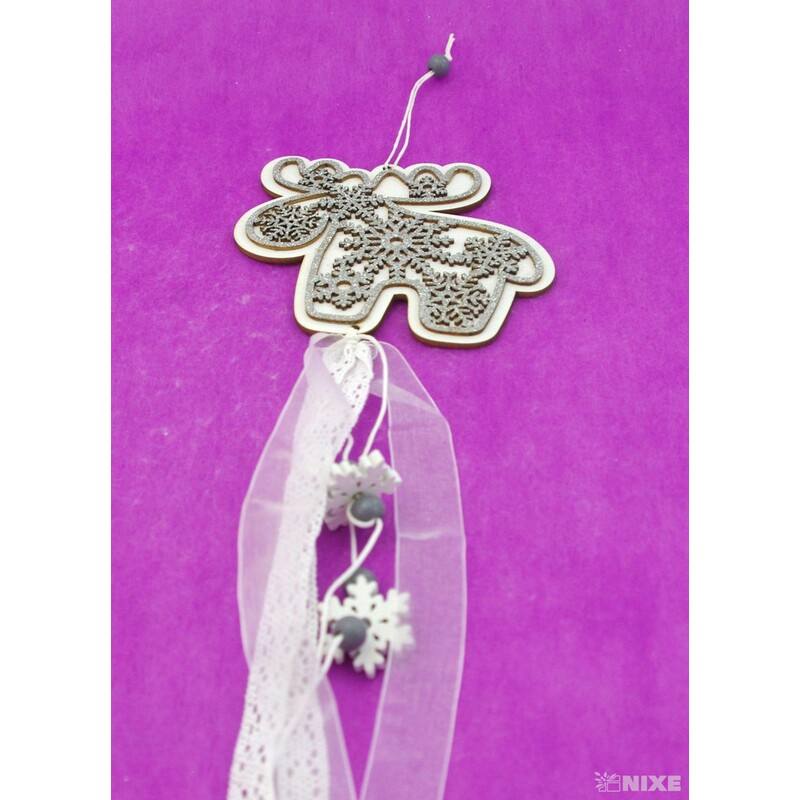 ZÁVĚS SOB 11x50cm*STŘÍBRNÁ