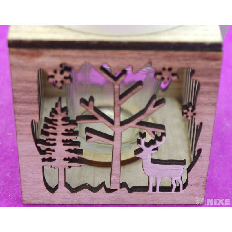 LUCERNA 14,5x12cm*PŘÍRODNÍ