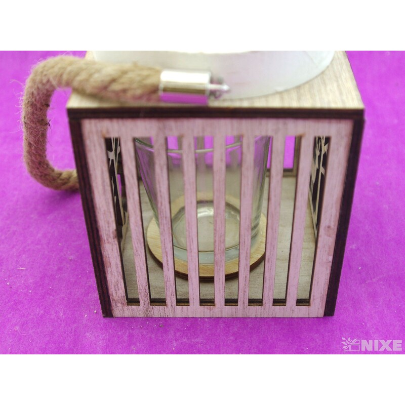 LUCERNA 14,5x12cm*PŘÍRODNÍ