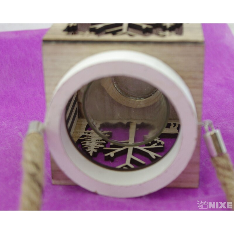 LUCERNA 14,5x12cm*PŘÍRODNÍ