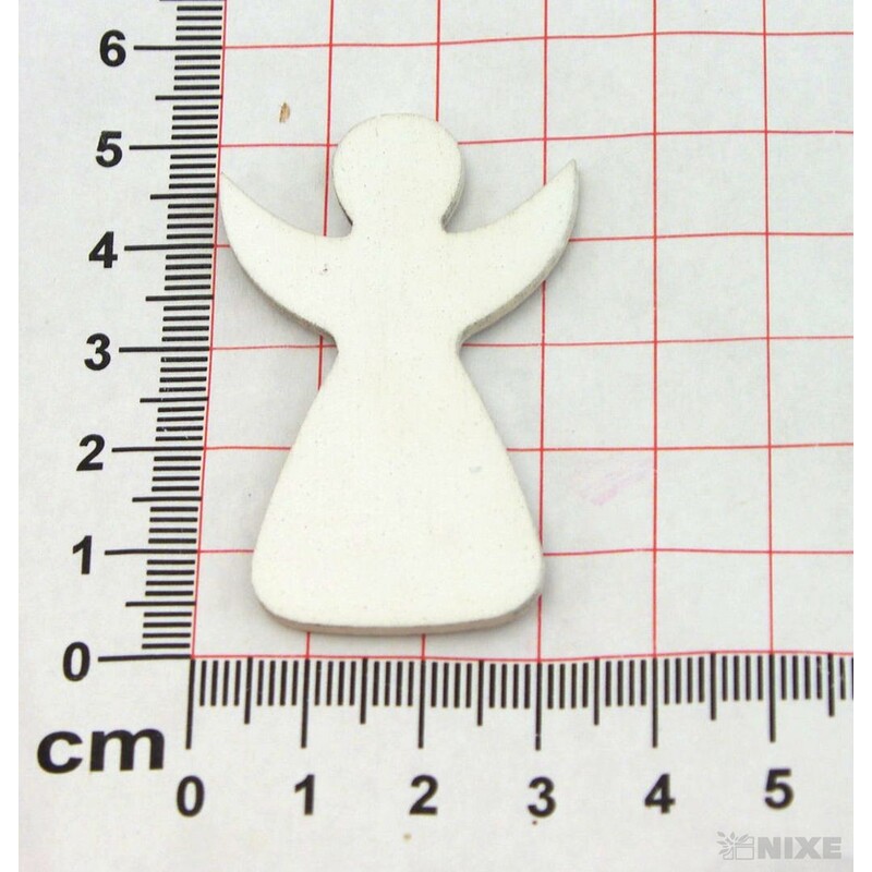 STROM DŘEVO 6x5cm 18ks*BÍLÁ