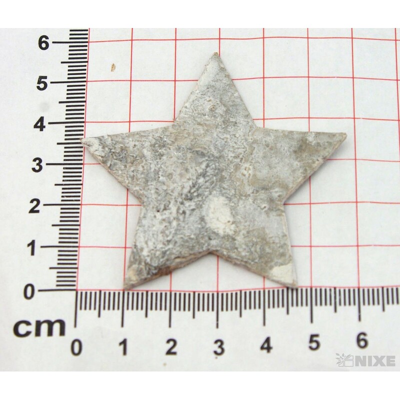 HVĚZDA BŘÍZA SNÍH 6cm 36ks*BÍLÁ