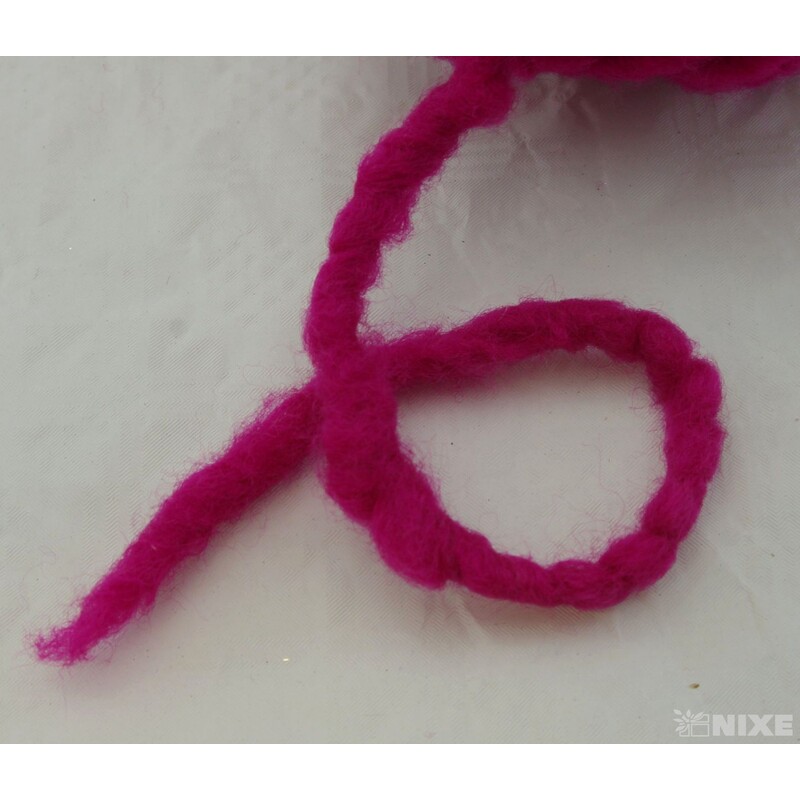 STUHA PLSTĚNÁ 10mmx75m*RŮŽOVÁ TM.