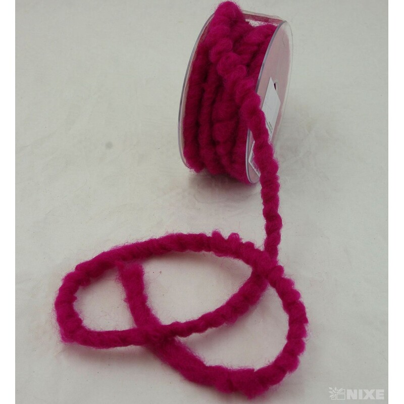 STUHA PLSTĚNÁ DRÁT 10mmx7m*RŮŽOVÁ TM.