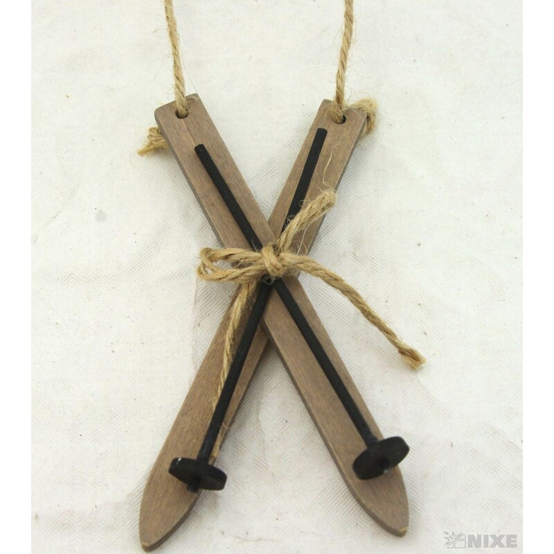 LYŽE 12cm 2ks*PŘÍRODNÍ